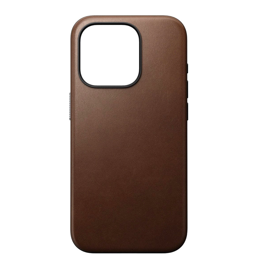 Nomad Modern Leather for iPhone 15 Pro - Brown