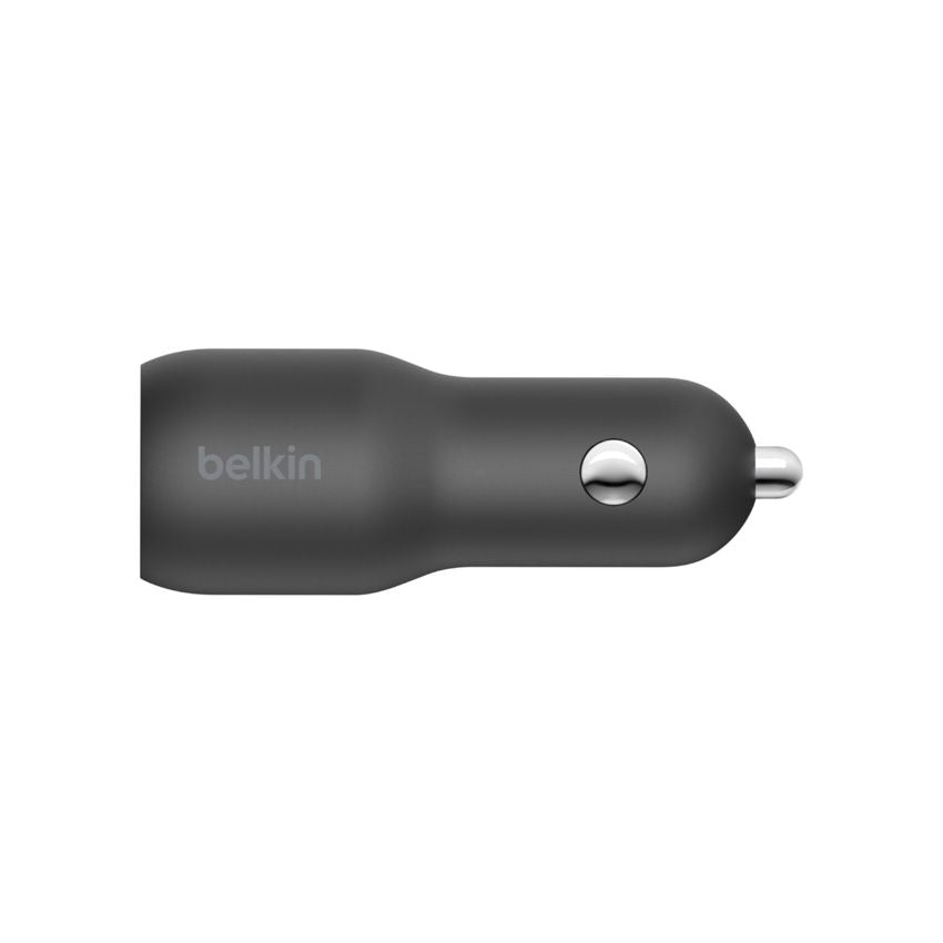 BELKIN 37W BOOST CHARGE Dual USB-C 25W, USB-A 12W Car Charger