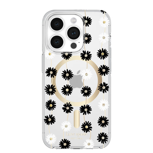 เคสแฟชั่น Kate Spade Protective Case สำหรับ iPhone 15 Pro สี Daisy Chain รองรับ MagSafe