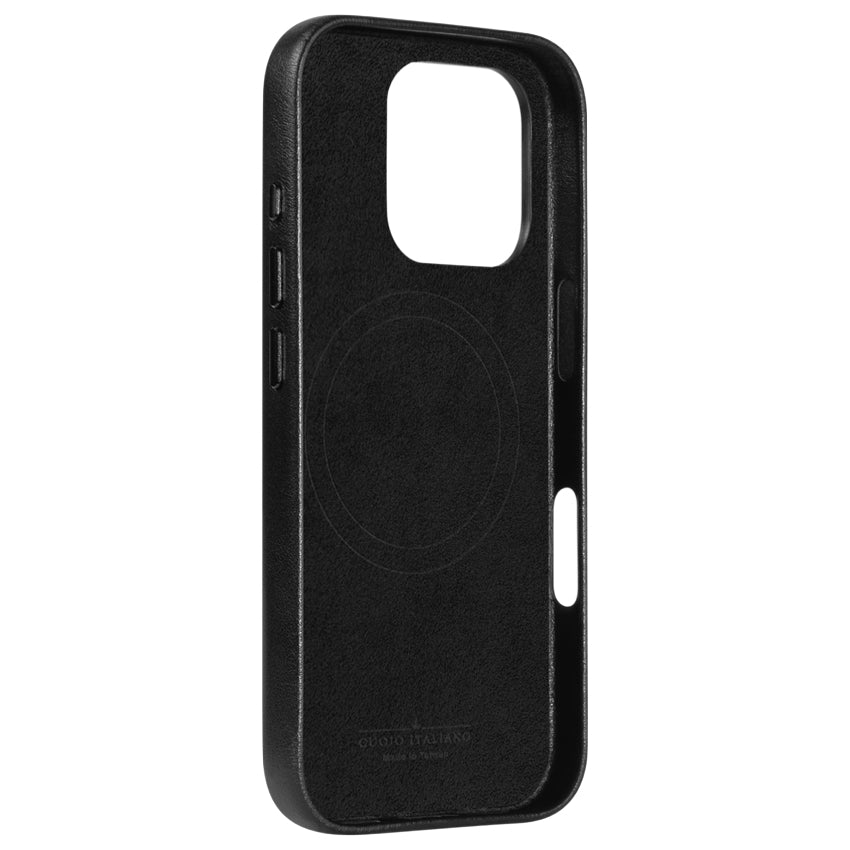 Alto Clop Leather Magnetic Case for iPhone 16 Pro Max - Raven