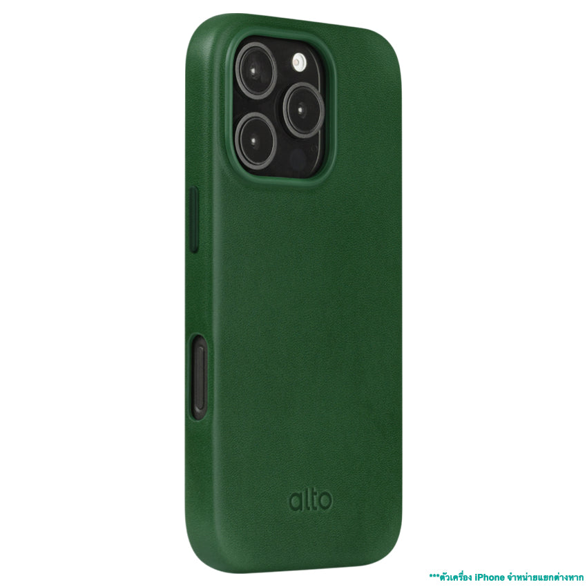 Alto Clop Leather Magnetic Case for iPhone 16 Pro Max - Forest