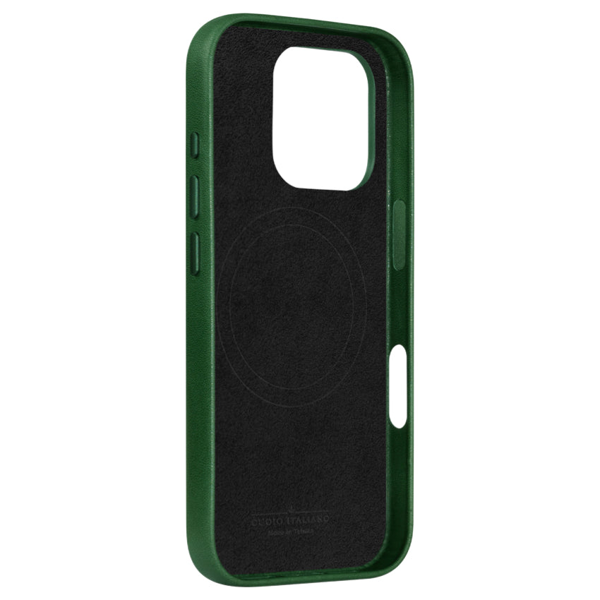 Alto Clop Leather Magnetic Case for iPhone 16 Pro Max - Forest