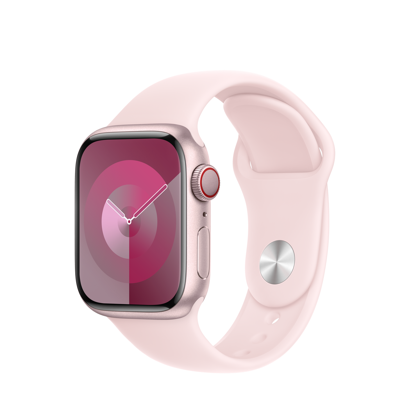 สาย Sport Band Light Pink  ขนาด M/L สำหรับ Apple Watch 41 มม.