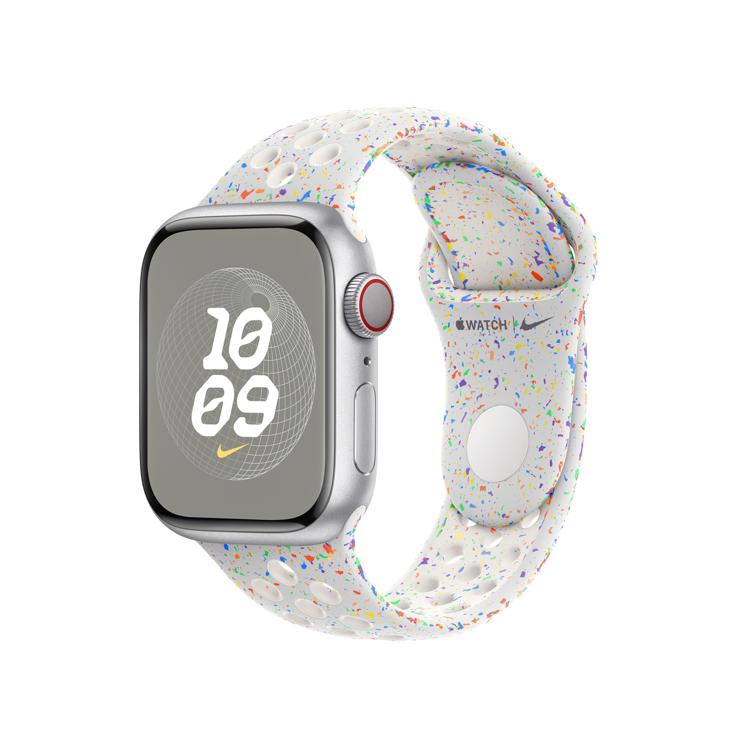 สาย Nike Sport Band Pure Platinum ขนาด S/M สำหรับ Apple Watch 41 มม.