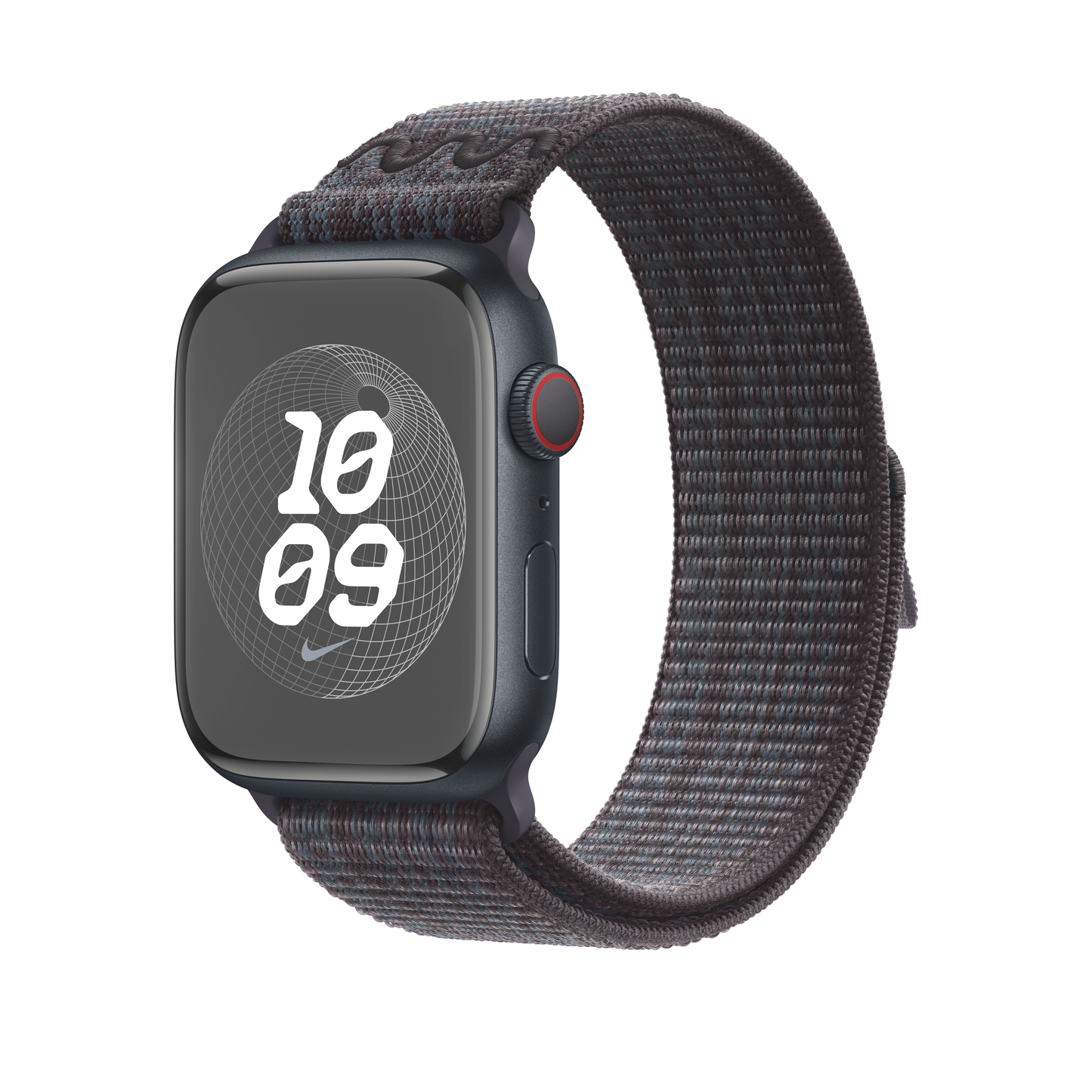 สาย Nike Sport Loop Black/Blue  สำหรับ Apple Watch 45มม. 