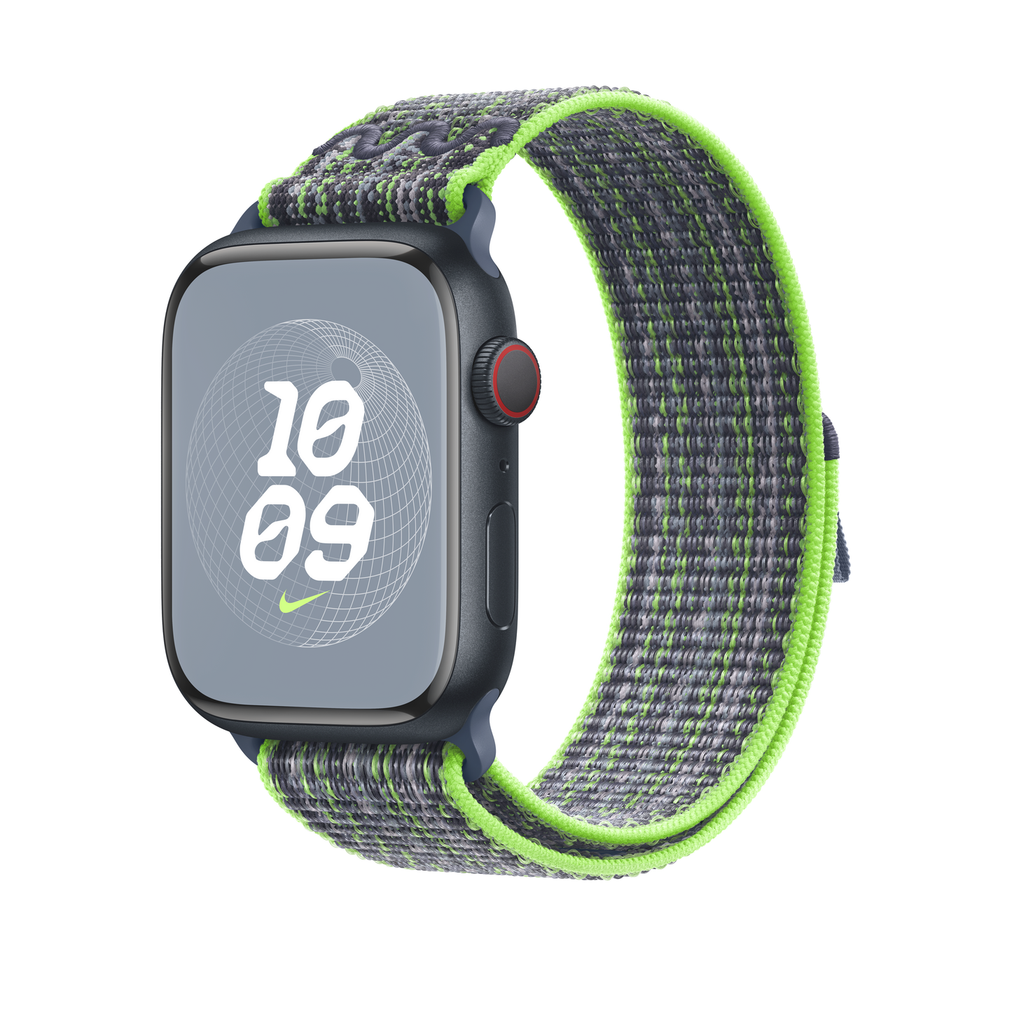 45mm Bright Green/Blue Nike Sport Loop