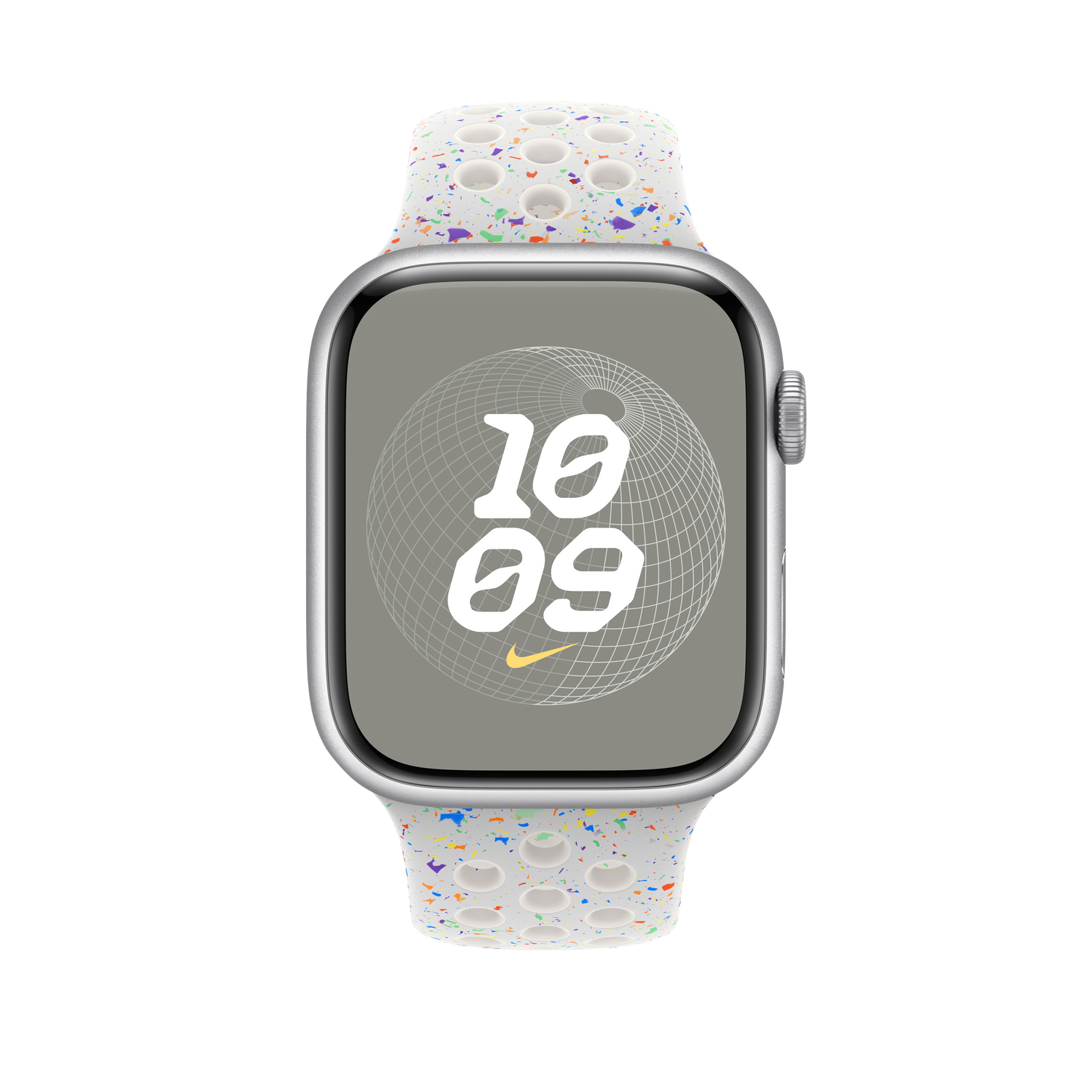 สาย Nike Sport Band Pure Platinum ขนาด  M/Lสำหรับ Apple Watch 45 มม.