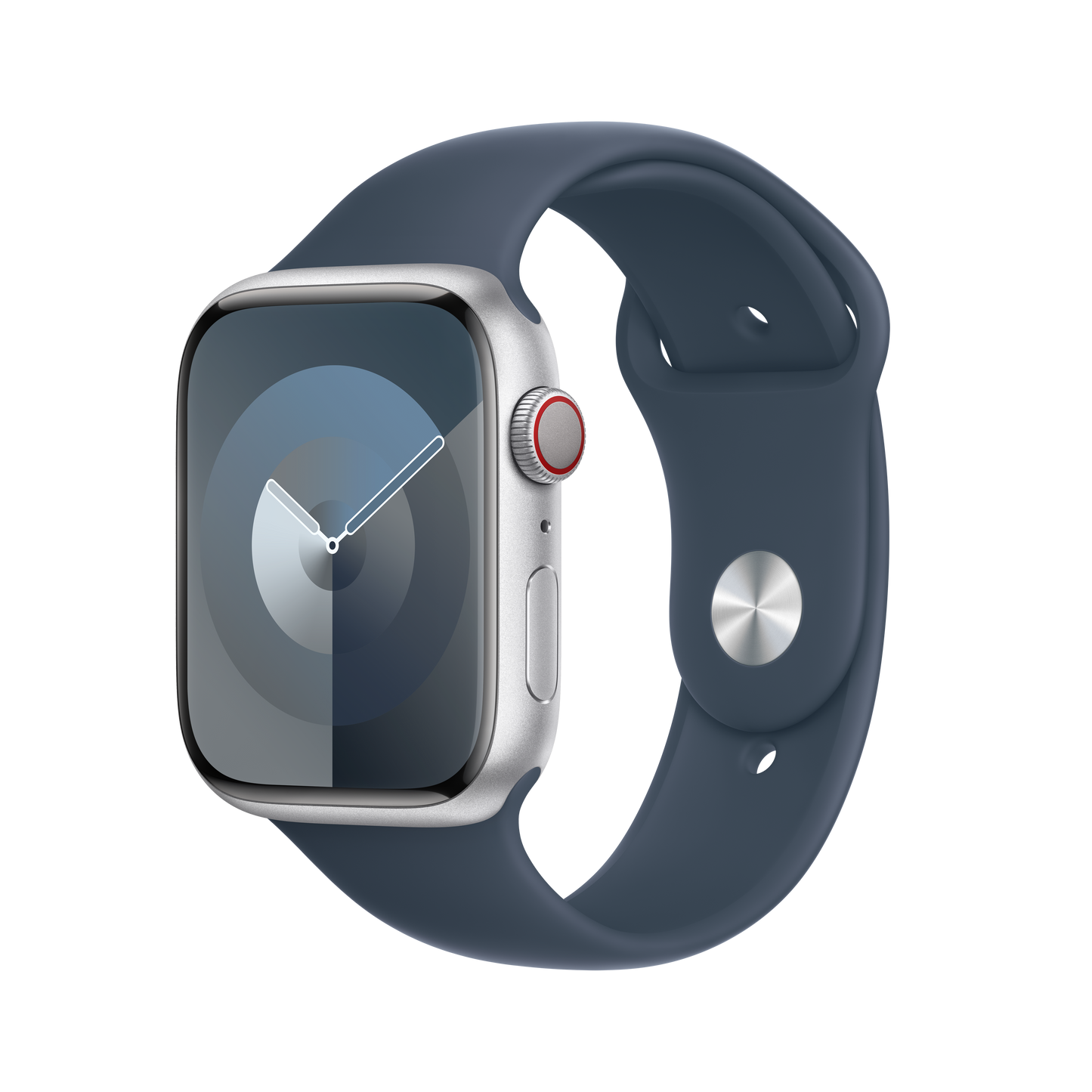 สาย Sport Band Storm Blue ขนาด S/M สำหรับ Apple Watch 45 มม.