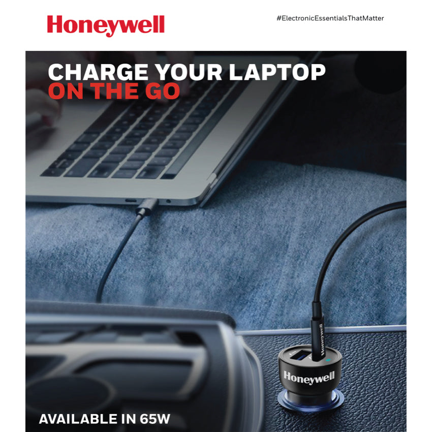 Honeywell Micro CLA 65W PD Smart Car Charger