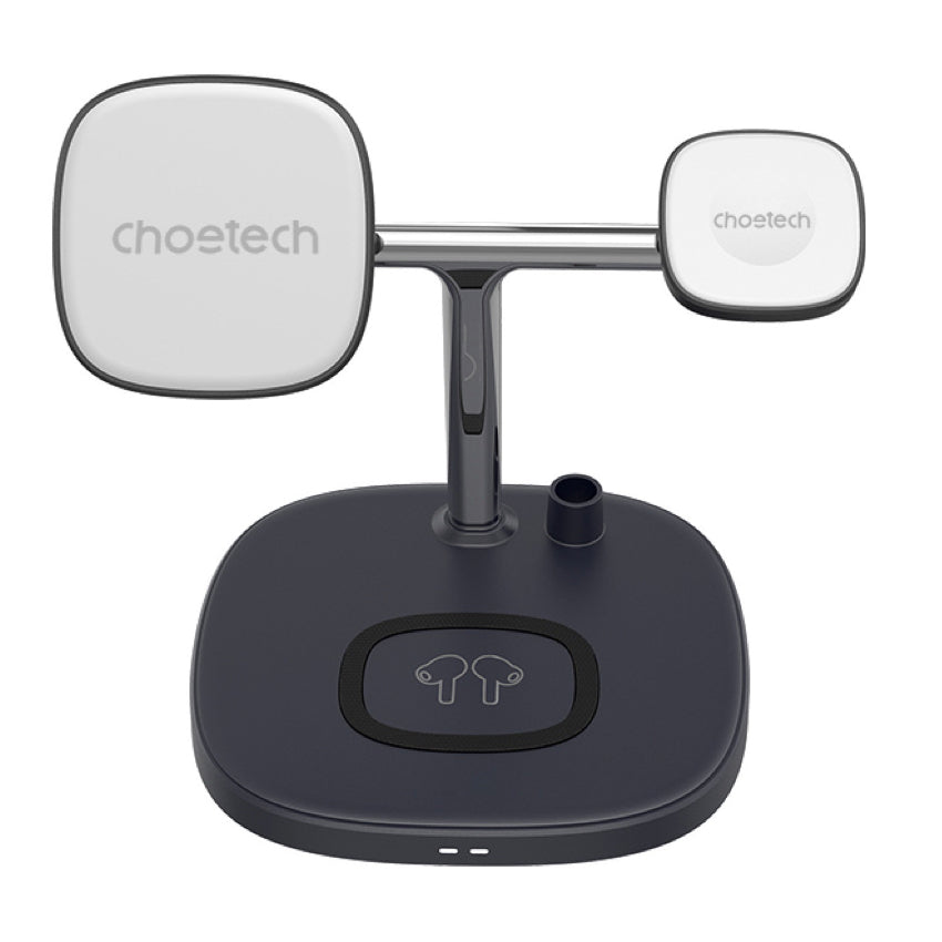 Choetech 4 in 1 wireless charger 10W- Black