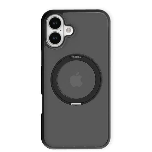 เคสกันกระแทก Torras Ostand Pro สำหรับ iPhone 16 สี Black