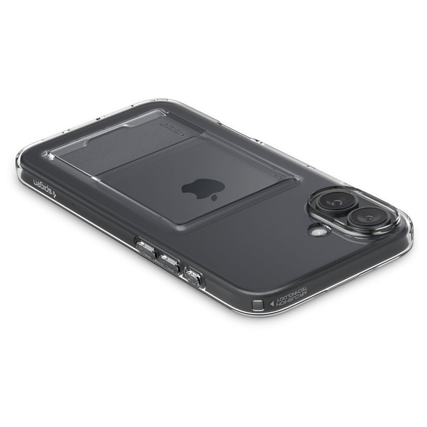 iPhone 16 Plus Case Spigen Crystal Slot - Crystal Clear