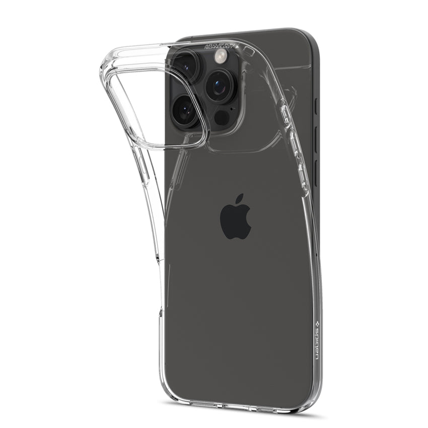 Spigen Liquid Crystal for iPhone 16 Pro - Crystal Clear