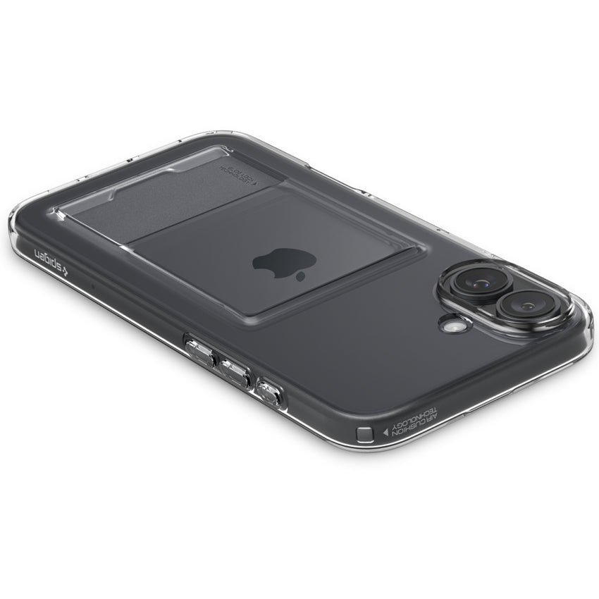 iPhone 16 Case Spigen Crystal Slot - Crystal Clear