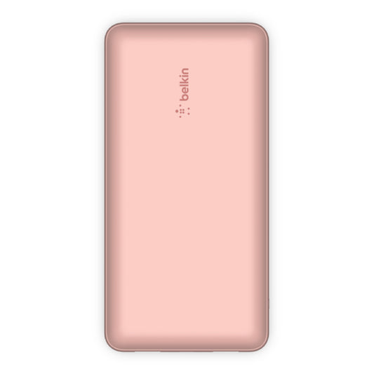 BELKIN Pocket Power 20K 1 Port USB-C PD15W 2 Ports USB-A 12W - Rose Gold