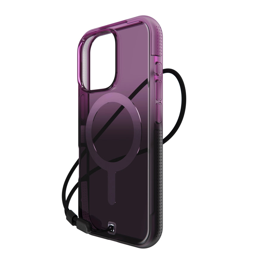 iPhone 16 Pro Case Bodyguardz Ace Pro MagSafe - Purple/Ombre