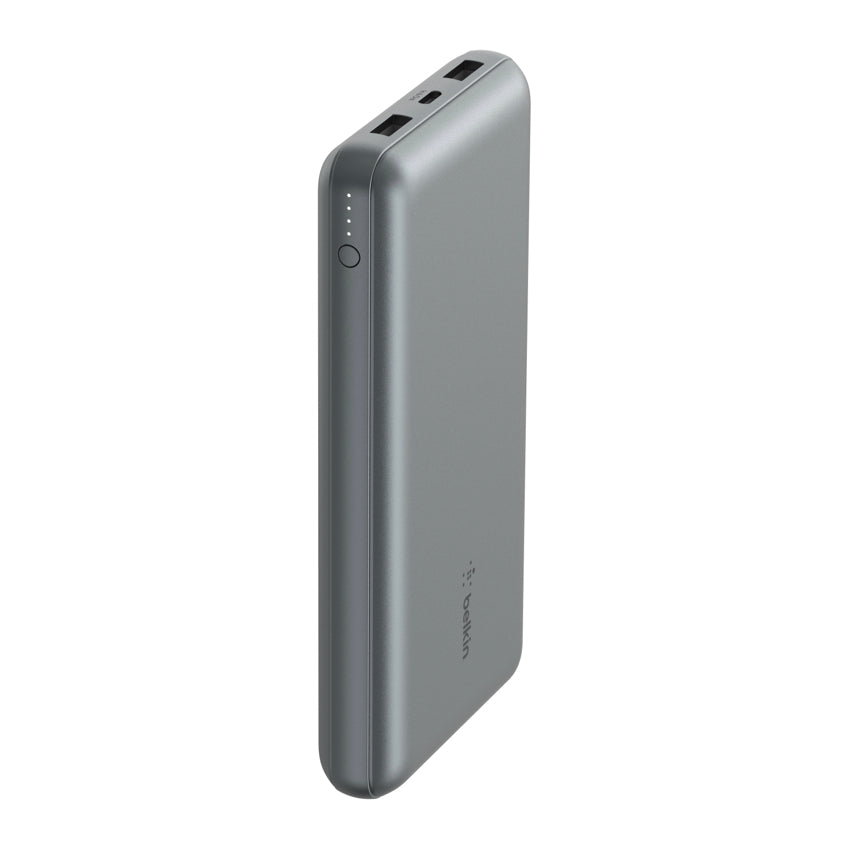 Belkin Pocket Power 20K 1 Port USB-C PD15W 2 Ports USB-A 12W-Gray