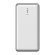 แบตเตอรี่สำรองพกพา Belkin Pocket Power สี Silver ความจุ 20,000 mAh