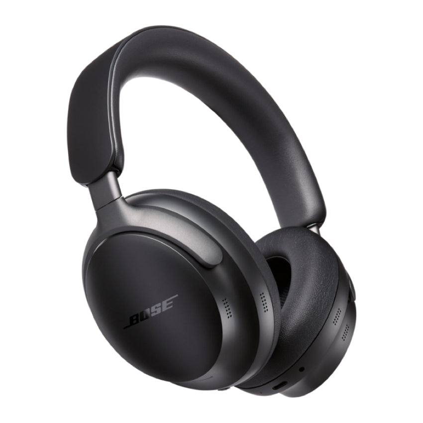 หูฟังไร้สายแบบครอบหู Bose Quietcomfort Ultra สี Black เทคโนโลยีตัดเสียงรบกวนที่ดีที่สุด อายุการใช้งานแบตเตอรี่ยาวนานสูงสุด 24 ชั่วโมง สวมใส่สบาย