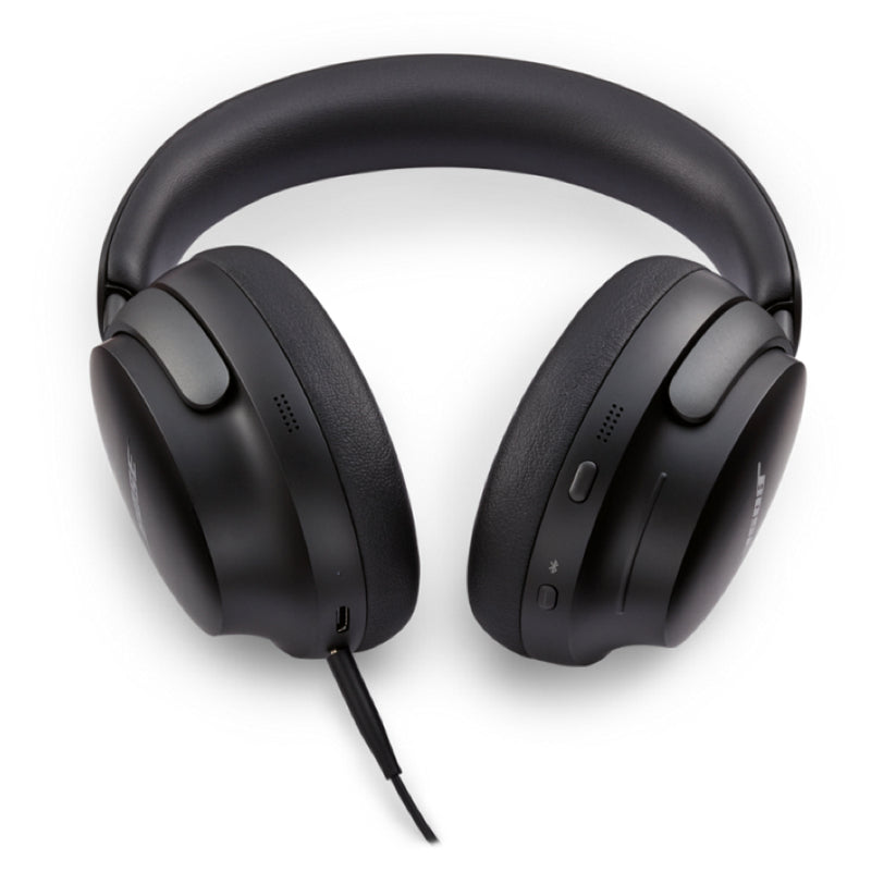 หูฟังไร้สายแบบครอบหู Bose Quietcomfort Ultra สี Black เทคโนโลยีตัดเสียงรบกวนที่ดีที่สุด อายุการใช้งานแบตเตอรี่ยาวนานสูงสุด 24 ชั่วโมง สวมใส่สบาย