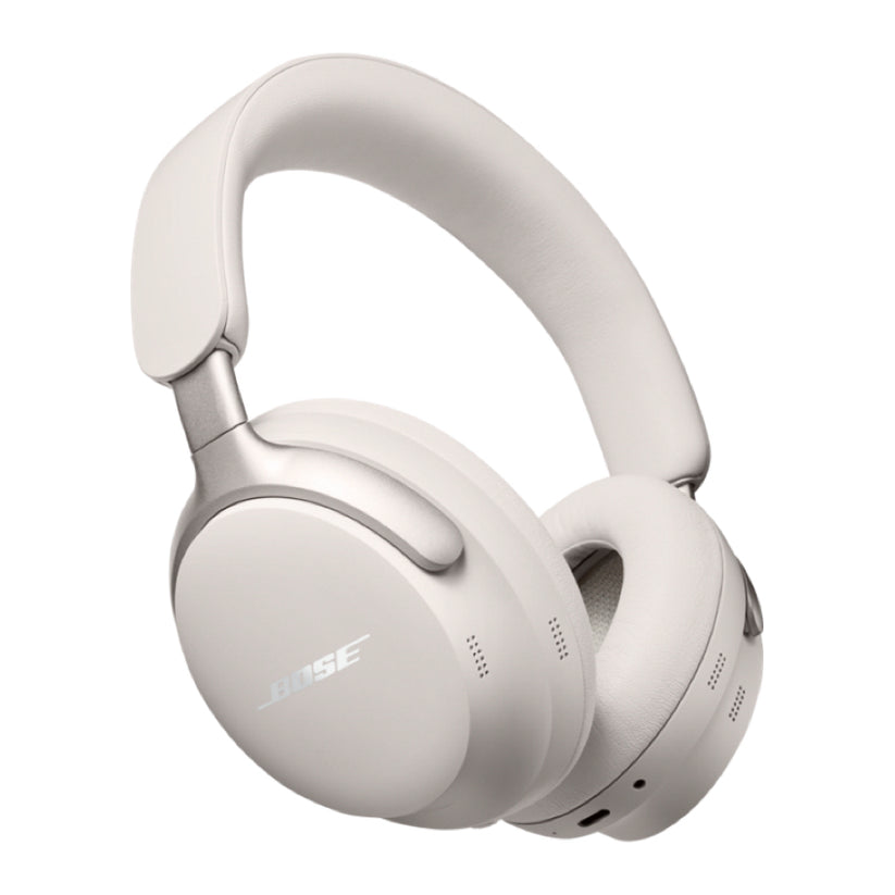 หูฟังไร้สายแบบครอบหู Bose Quietcomfort Ultra สี White เทคโนโลยีตัดเสียงรบกวนที่ดีที่สุด อายุการใช้งานแบตเตอรี่ยาวนานสูงสุด 24 ชั่วโมง สวมใส่สบาย