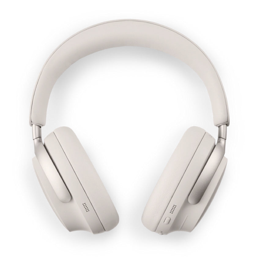 หูฟังไร้สายแบบครอบหู Bose Quietcomfort Ultra สี White เทคโนโลยีตัดเสียงรบกวนที่ดีที่สุด อายุการใช้งานแบตเตอรี่ยาวนานสูงสุด 24 ชั่วโมง สวมใส่สบาย