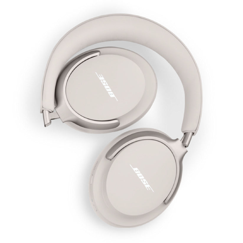 หูฟังไร้สายแบบครอบหู Bose Quietcomfort Ultra สี White เทคโนโลยีตัดเสียงรบกวนที่ดีที่สุด อายุการใช้งานแบตเตอรี่ยาวนานสูงสุด 24 ชั่วโมง สวมใส่สบาย