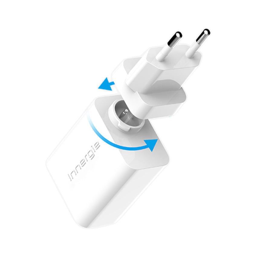 Innergie C4 Duo USB-C Power Adapter - TH Plug