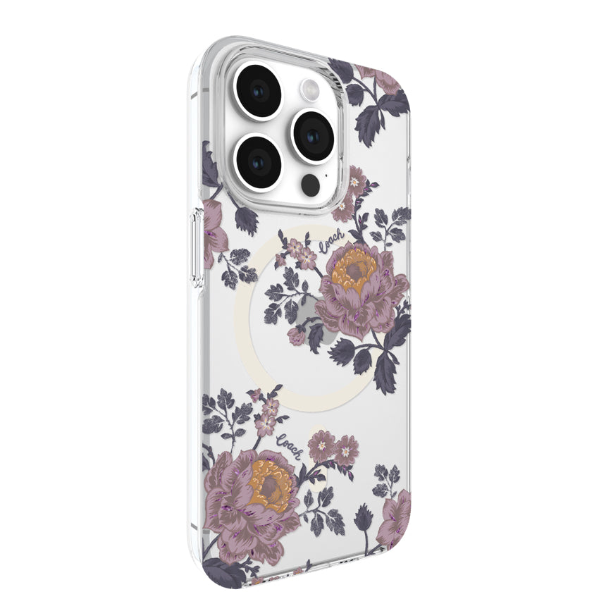 Coach Protective Case Mag for iPhone 15 Pro - Moody Floral