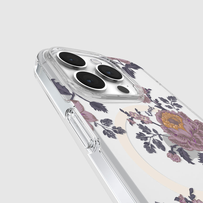 Coach Protective Case Mag for iPhone 15 Pro - Moody Floral