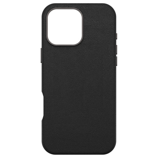 iPhone 16 Pro Max Case Otterbox Symmetry Cactus Leather - Noir Ash Black