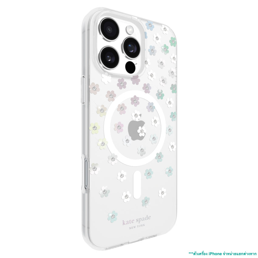 เคสกันกระแทก iPhone 16 Pro Max Kate Spade Prints MagSafe ลาย Chunky Glitter Iridescent