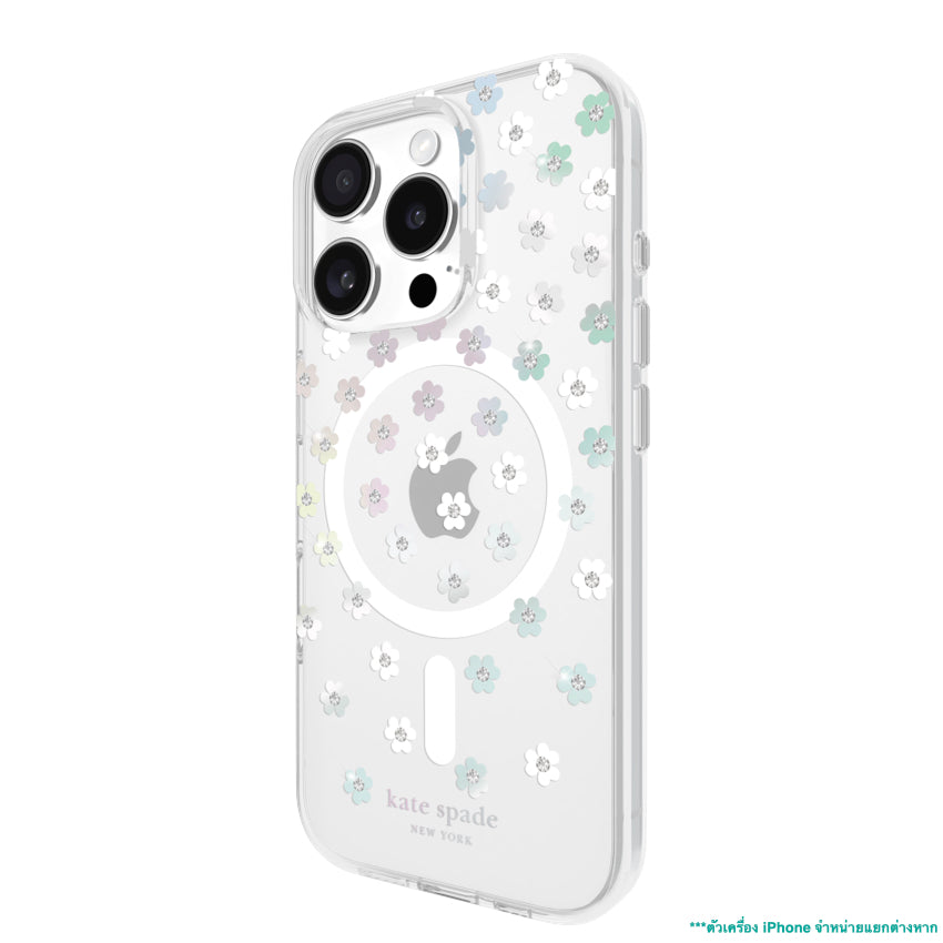 เคสกันกระแทก iPhone 16 Pro Kate Spade Prints MagSafe ลาย Scattered Flowers