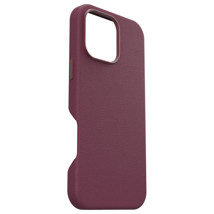 iPhone 16 Pro Max Case Otterbox Symmetry Cactus Leather - Maroon Bells Red