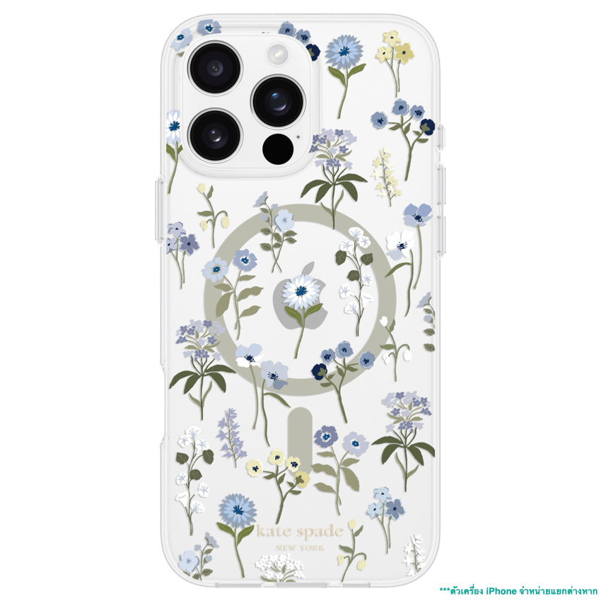 เคสกันกระแทก iPhone 16 Pro Max Kate Spade Prints MagSafe ลาย Precious Bloom