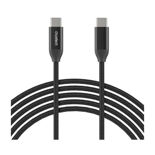 Choetech PD 3.1 240W USB-C to USB-C nylon Cable 1.2m-Black