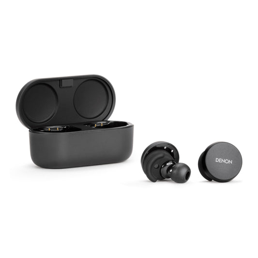 หูฟังไร้สาย Denon PerL สี Black ให้เสียงล้ำสมัย ปรับแต่งได้แม่นยำ ฟังเพลงตลอดทั้งวัน