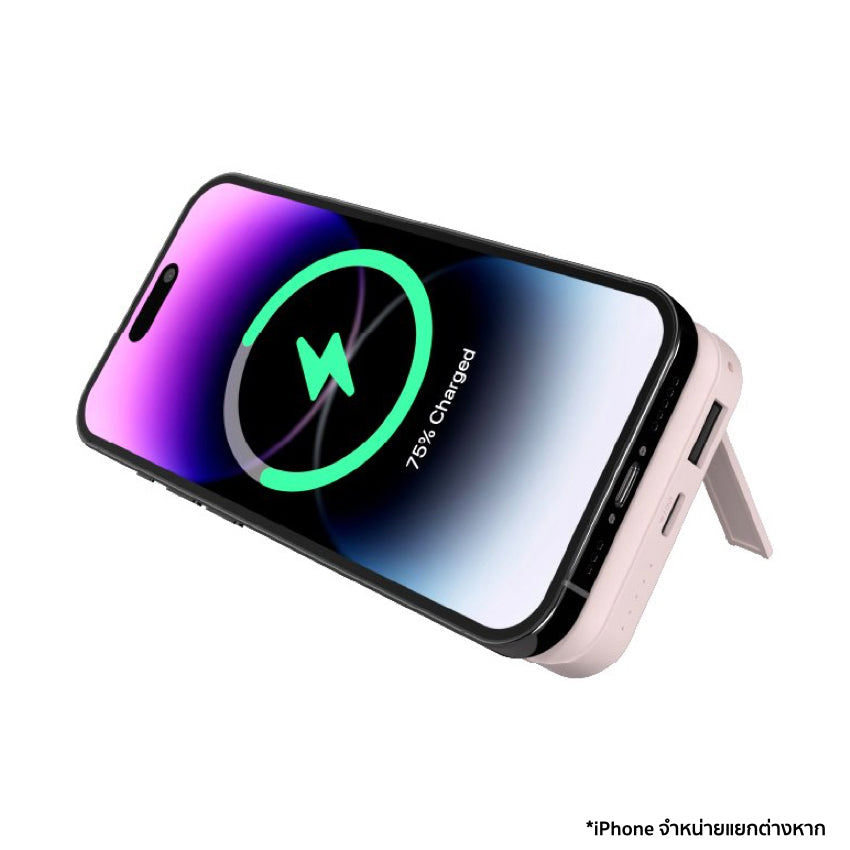 Adam Element Gravity C2 Magnetic Wireless Charging Power Bank 10K - Pink