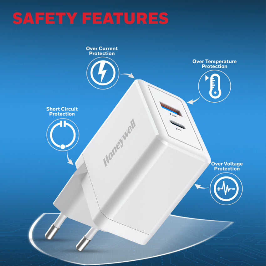 Honeywell Zest Charger PD 30W - White