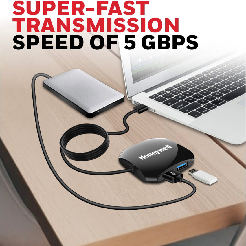 อุปกรณ์ฮับเชื่อมต่อ Honeywell Momentum 4 Port USB 3.0 HUB