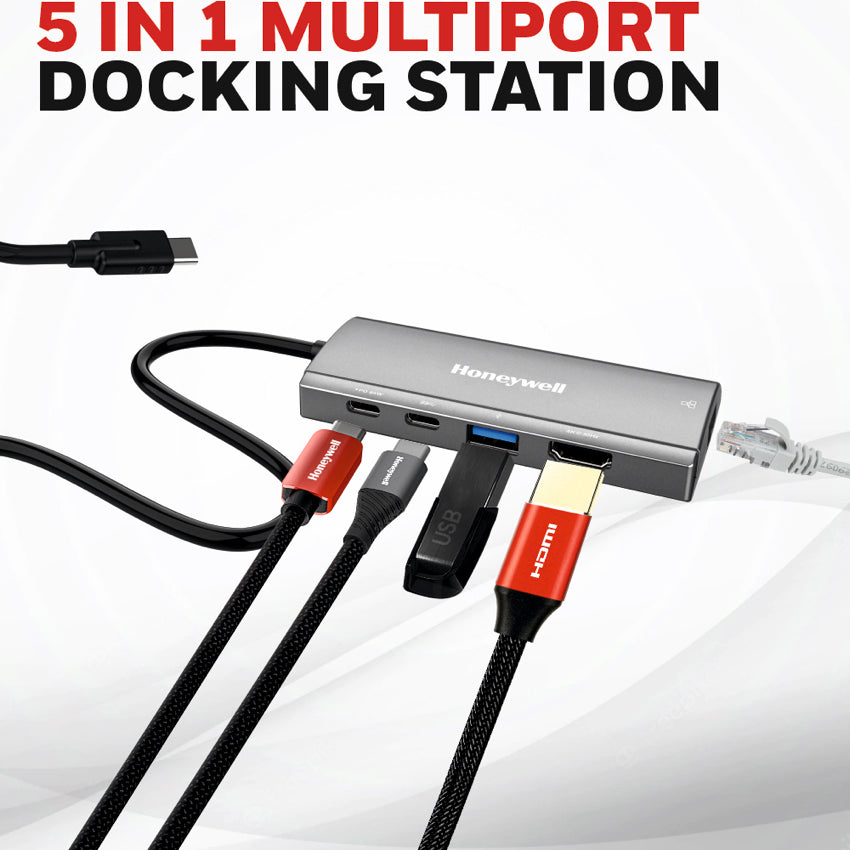 อุปกรณ์เชื่อมต่อ Honeywell Type C Mini Docking Station