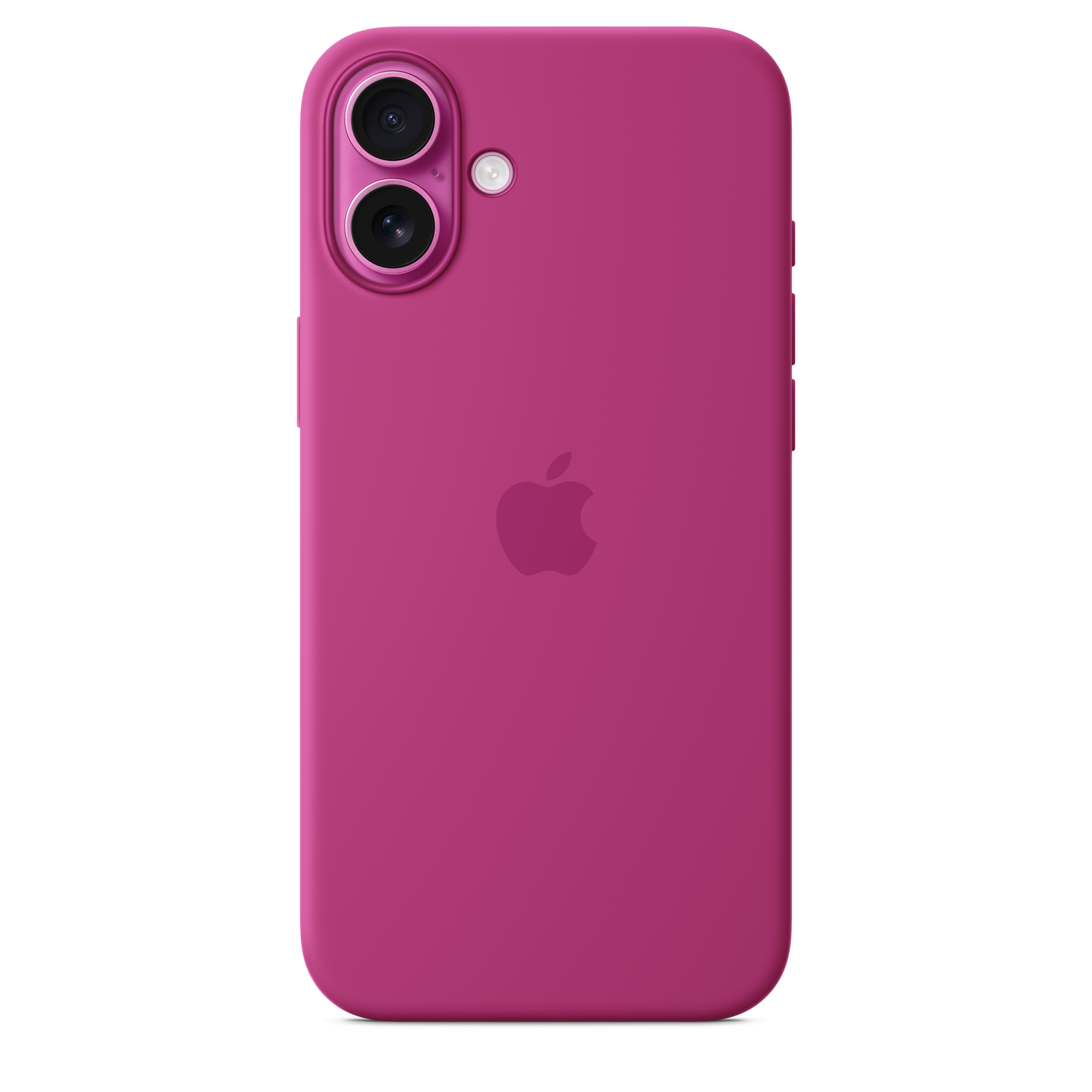 Apple Silicone Case MagSafe iPhone 16 Plus - Fuchsia