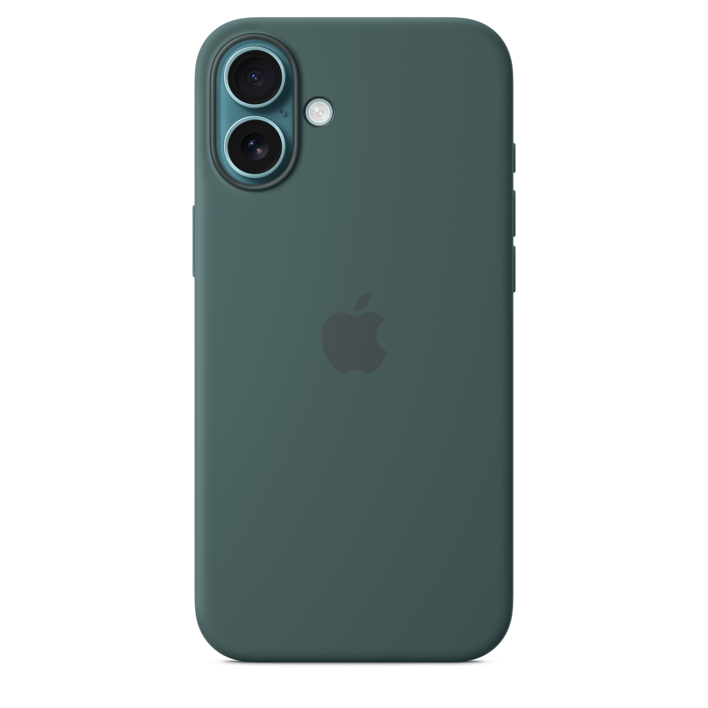 iPhone 16 Plus Silicone Case with MagSafe - Lake Green