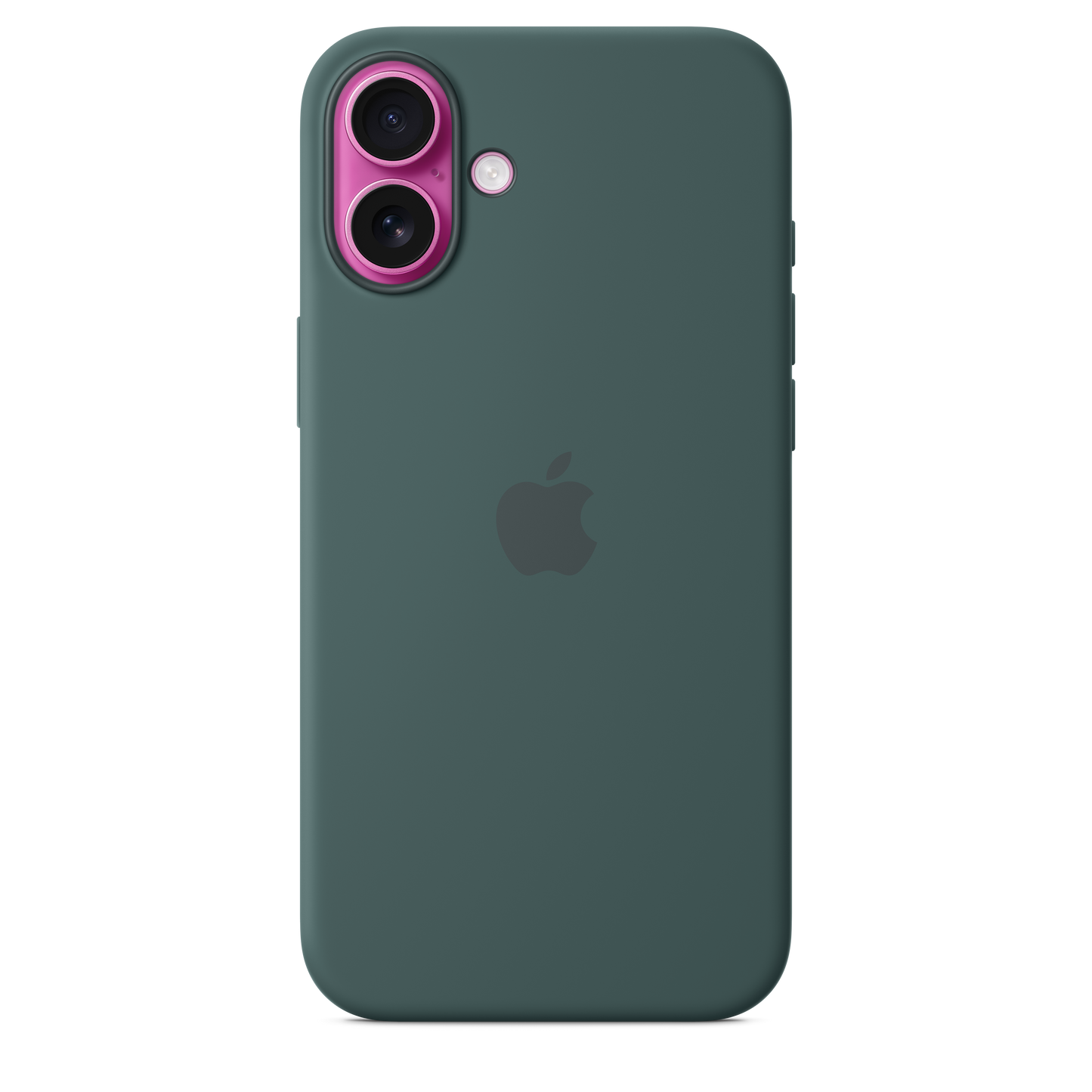 iPhone 16 Plus Silicone Case with MagSafe - Lake Green