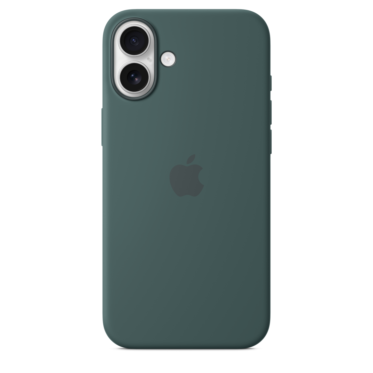 iPhone 16 Plus Silicone Case with MagSafe - Lake Green