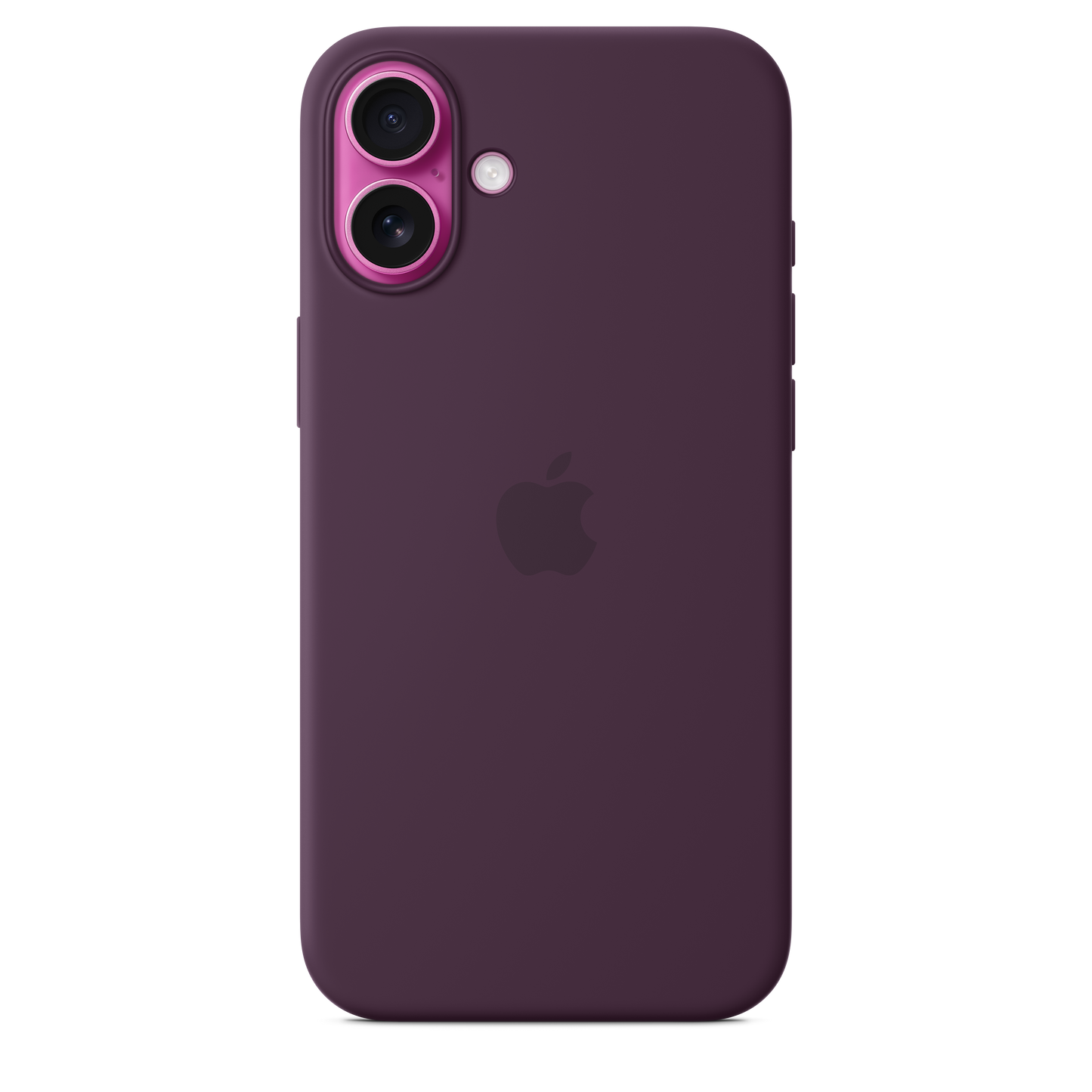 Apple Silicone Case MagSafe iPhone 16 Plus - Plum