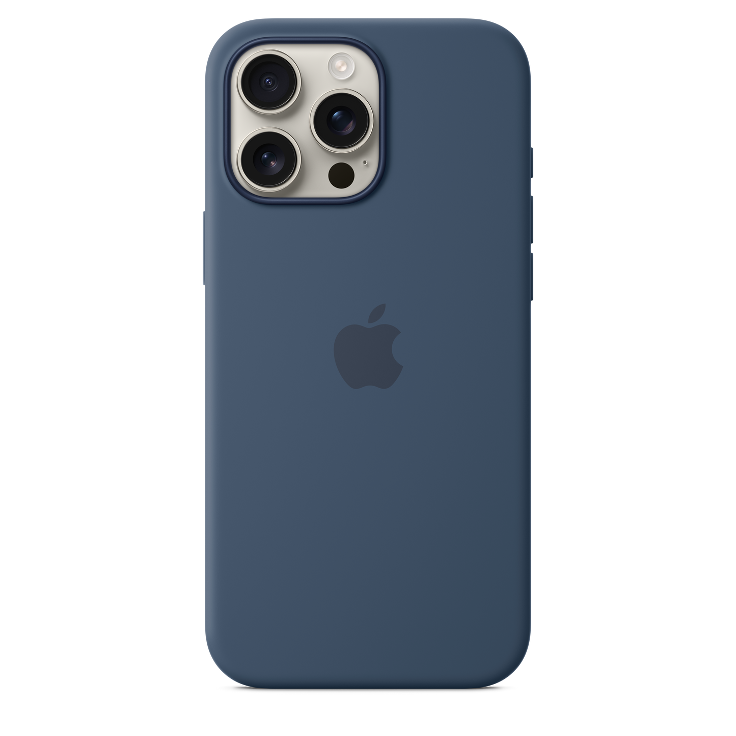 iPhone 16 Pro Max Silicone Case with MagSafe - Denim