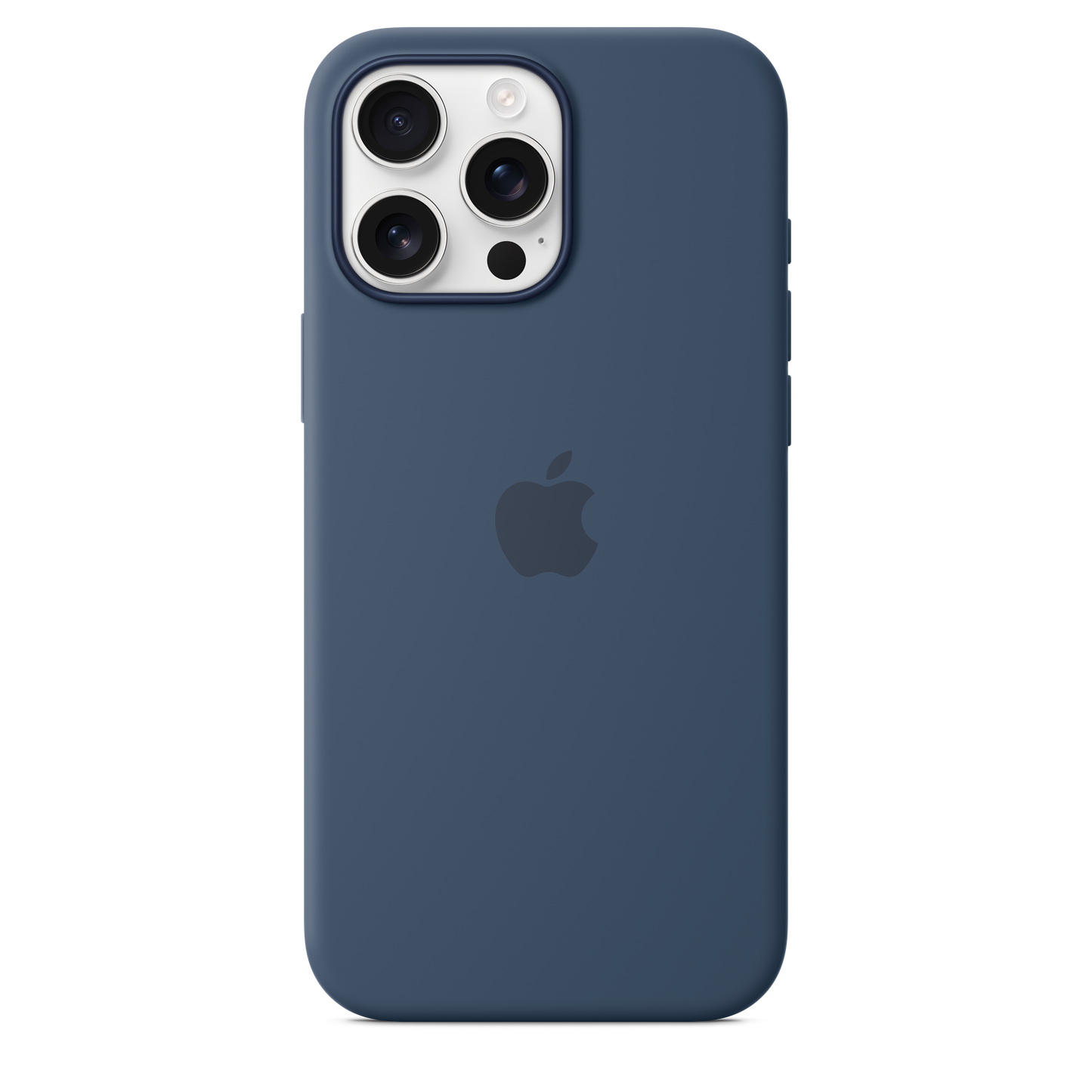 iPhone 16 Pro Max Silicone Case with MagSafe - Denim