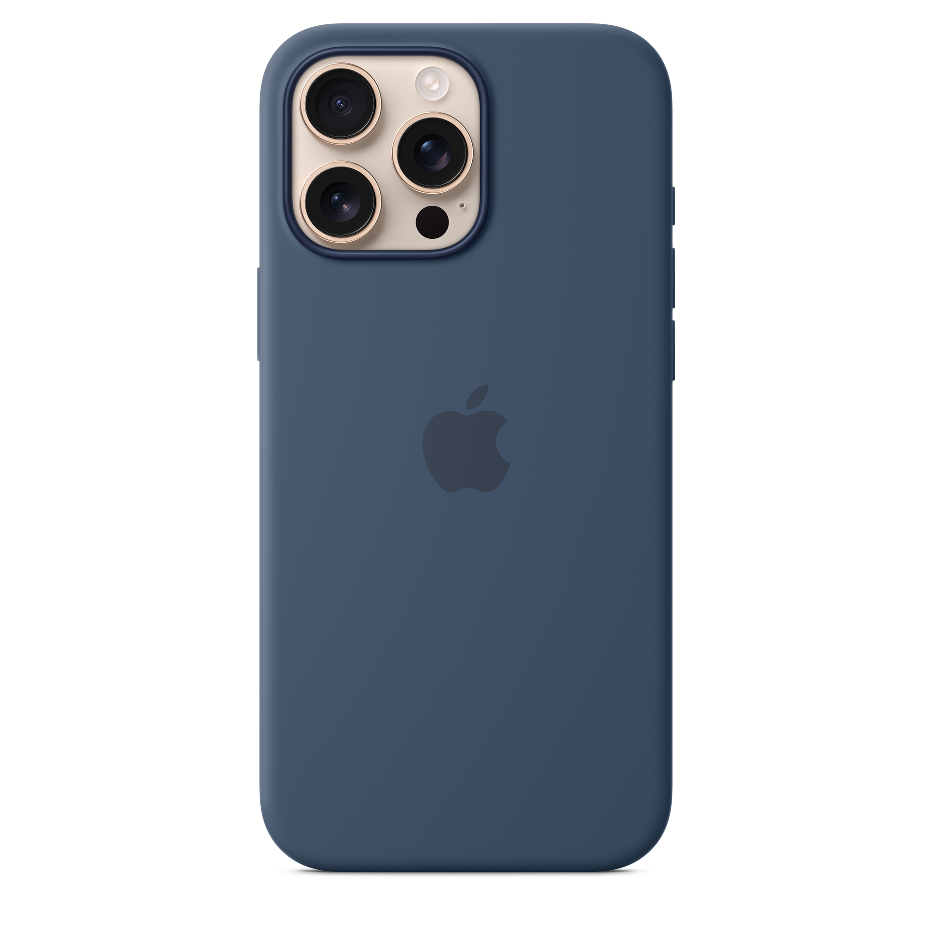 iPhone 16 Pro Max Silicone Case with MagSafe - Denim