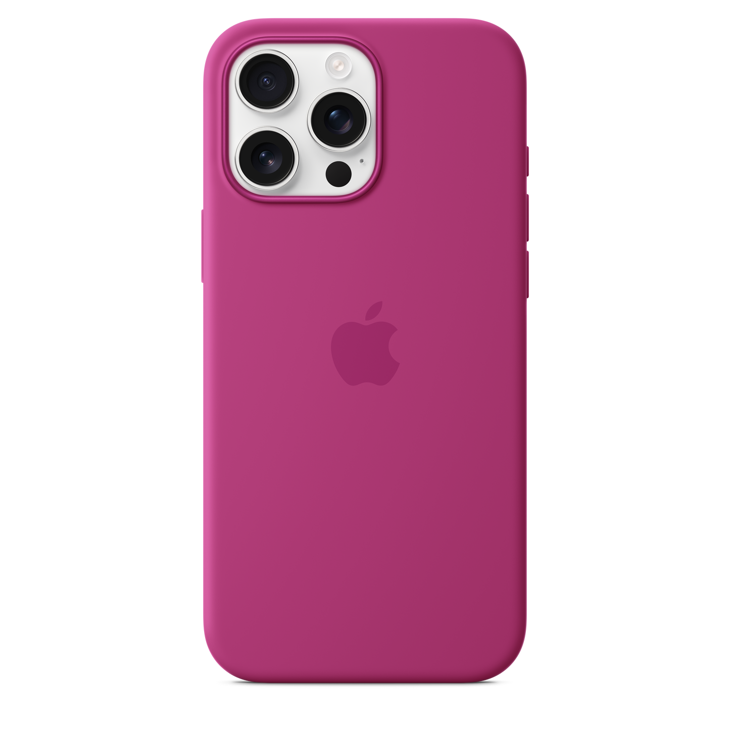 Apple Silicone Case MagSafe iPhone 16 Pro Max - Fuchsia